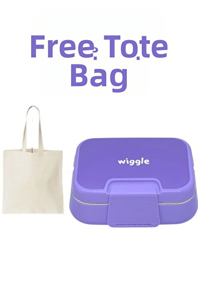 WİGGLE 1030ml Lunchbox New Collection Single Layer 2 Compartment Stainless St...