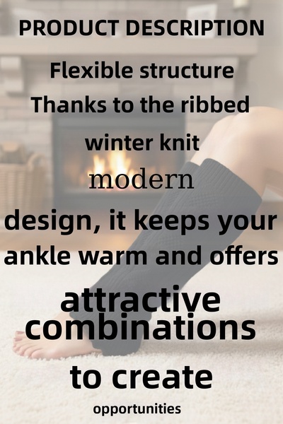 mrm pro Women's Leggings Winter Thermal Ankle Protector |   Soft Knitwear Knit/ Calf Warmer / Leg Warmer