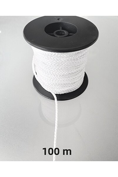 ETAB Ξύλινο Σπάντζο Κουρτίνας 100 Mt Λευκό