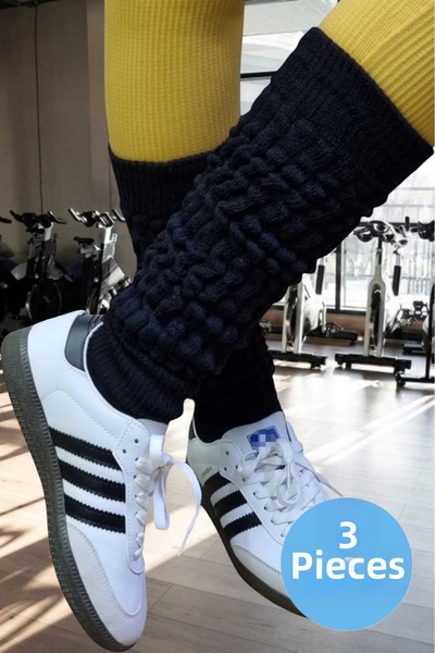 Uniquetrenders سترة نسائية محبوكة بدون أكمام للفصول الأربعة 3 قطع