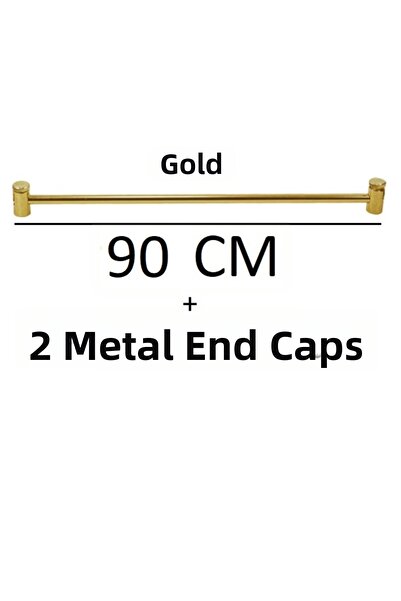 VENTİ PERDE Tijă BRIZ METAL GALBEN AUR 1BUC + CAP