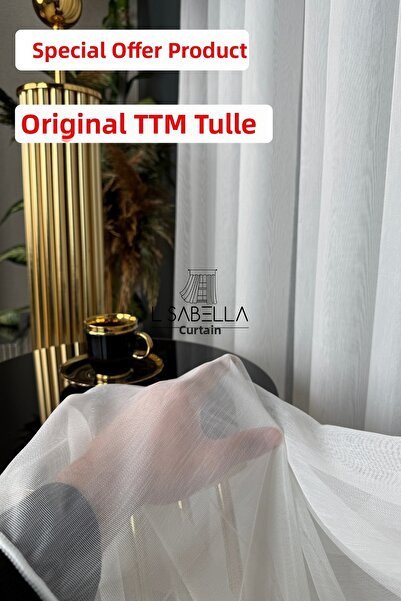 LisabellaHome ttm Perdele din tul moale, cu o postură nobilă, eleganță de vis...