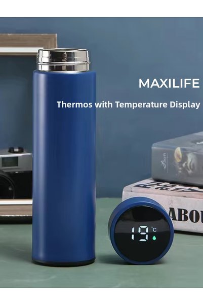 Maxi Life Steel Thermos with Digital Temperature Display