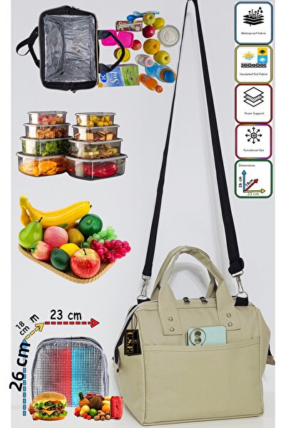 USF Geantă termică pentru transportul alimentelor cu termos - cu tratament la...