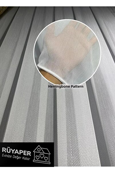 RÜYAPER Cortina din tul cu spate de pește de greutate mare de sezon nou, potr...