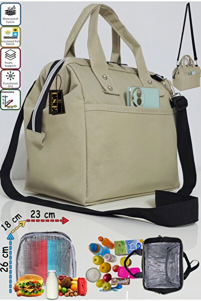 USF Geantă termică pentru transportul alimentelor cu termos - cu tratament la...