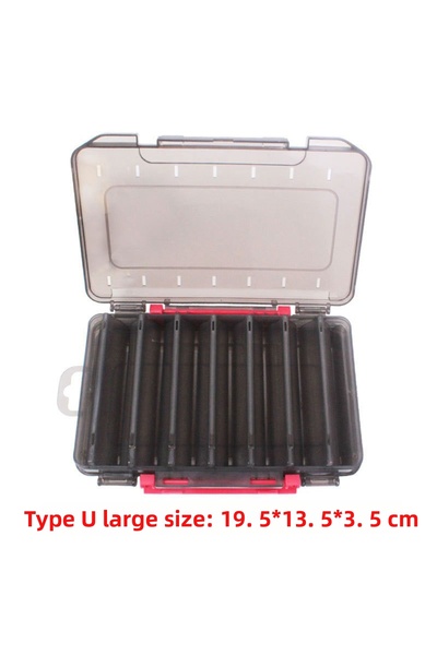 Choice صندوق صيد الروبيان الأسود الكبير، صندوق ملحقات الصيد، صندوق طُعم صيد ا...