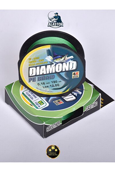 ALASTOR Επαγγελματικό κορδόνι ψαρέματος Diamond Line Από 0,12mm έως 0,35mm