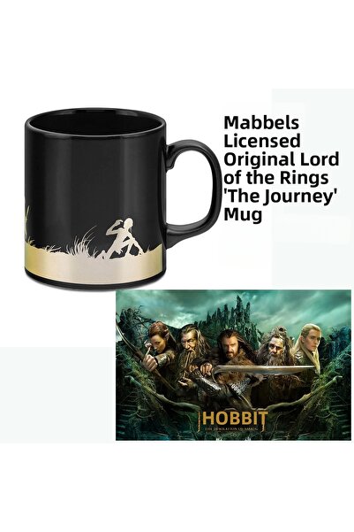 Mabbels The Journey Lord of the Rings Classic Gilded Mug with Box