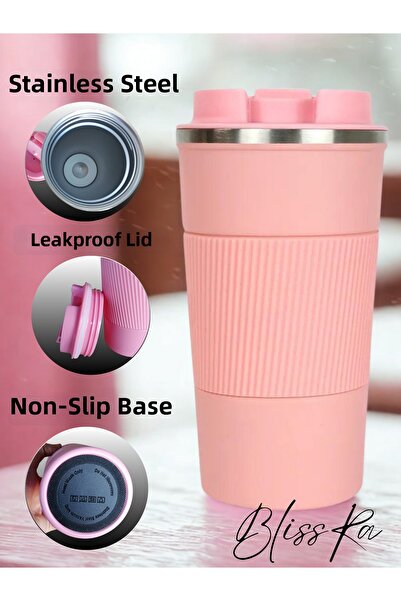 Blissra Stainless Steel Thermos Mug -500 Ml– Coffee Mug with Leak Proof Lid, ...