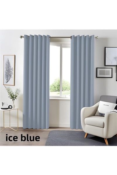 MebelPort Curtain Затъмняваща завеса с капси, единичен панел