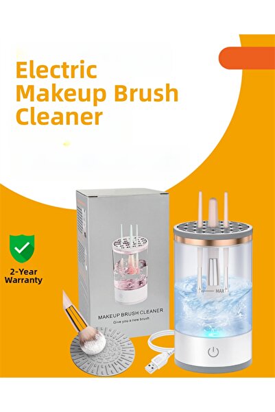 teknodayım Deep cleaning machine for all makeup brushes