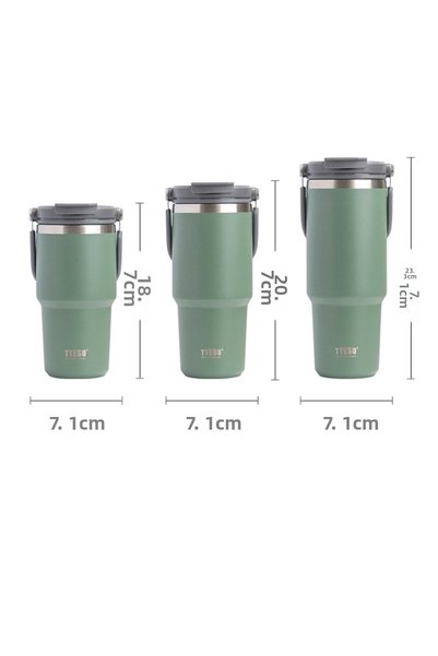 Tyeso Dailyneed Thermos Vacuum Stainless Steel 750 ml Orange