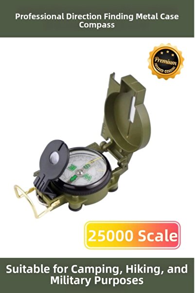 Thriftbuds Ειδικής Παραγωγής Στρατιωτική Πυξίδα με Περιστρεφόμενο Ένδειξηση, ...