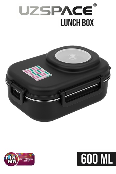 Generic Brand 600 ml Soup Bowl - Stainless Steel Bento Lunch Box with Steel S...