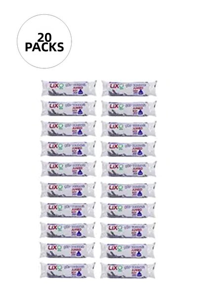 OEM J-650 Jumbo Size Garbage Bag 80 x 110 cm 10 Pieces Roll x 20 Pack = 200 P...