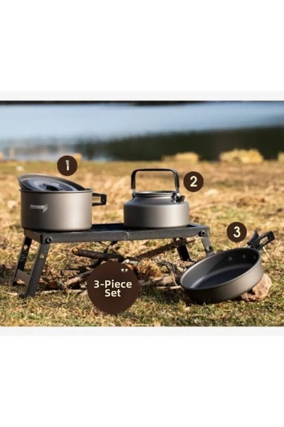 Nurcamp Camper Style Food and Cooking Set