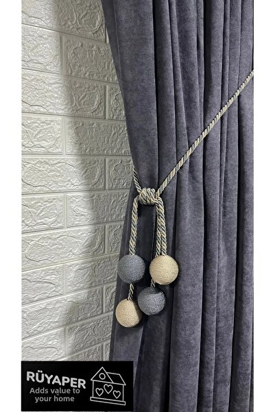 RÜYAPER 4 Ball Ceiling Braçol Background Curtain Connection Apparatus - 1 Pie...
