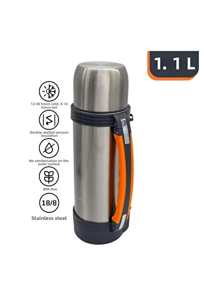 Rox ترمس تخييم 1100 سعة 1.1 لتر