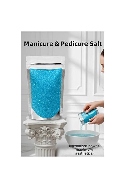 shopwave ملح مانيكير وباديكير فاخر - 400 جرام ملح مكثف للعناية باليدين والقدم...