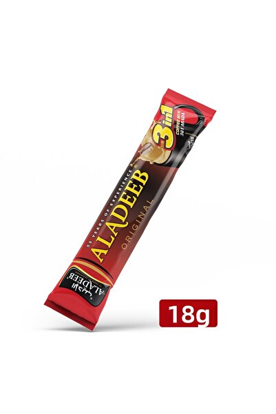 ALADEEB قهوة 3 في 1 أصلية 48 عبوة × 18 جرام - قهوة سريعة التحضير عملية للاستخ...