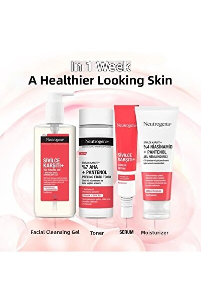 Neutrogena مجموعة أدوات العناية المضادة للعناية