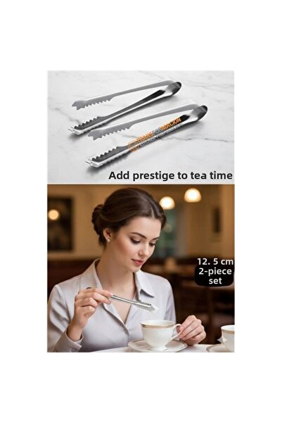 shopwave 2-Piece Stainless Steel Candy Tongs - Professional Presentation and ...