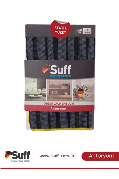 Suff قماش أنتوريوم للسطح الثابت 40x40 |   قطعة قماش لتلميع الحنفيات والأجهزة ...