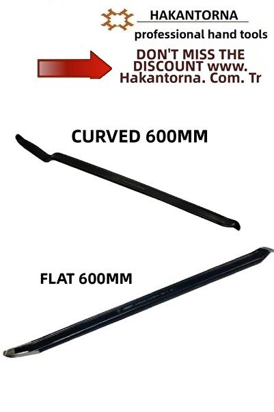 HakanTorna Ht- rico 2 pcs curved and flat 600mm lever rubber removal lever re...