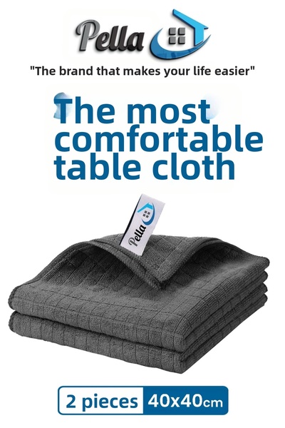 pella 2 bucăți cârpă pentru blat de bucătărie 40x40