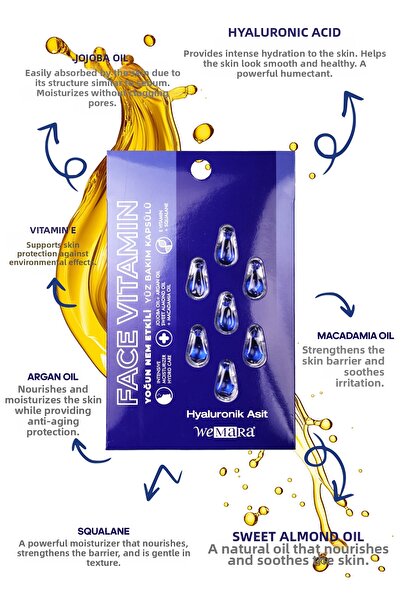 Mara Wemara Hyaluronic Acid Moisturizing Facial Care Capsule
