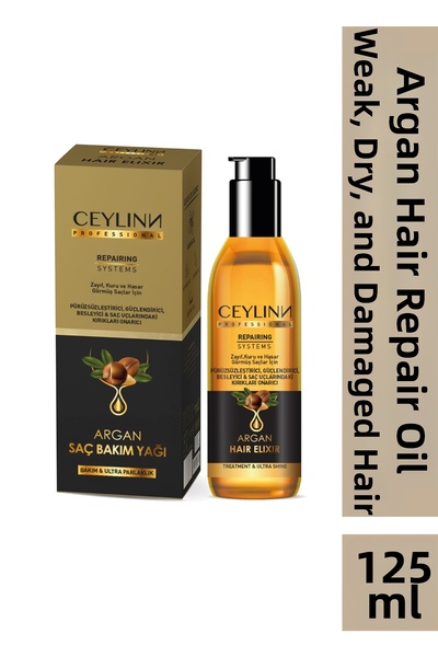 Ceylinn إكسير زيت الأرغان للعناية بالشعر 125 مل