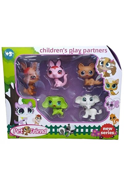 lowell home 5 Pack of Cute Boxed Animals