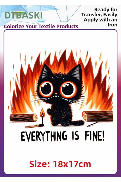 F17 Ajans Imprimare textilă cu efect de călcat pentru pisici