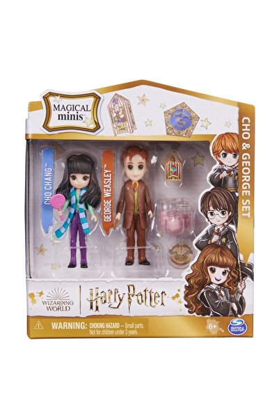 Spin Masters HARRY POTTER WIZARDING WORLD MAGICAL MINI SET 2 FIGURINE CHO SI ...