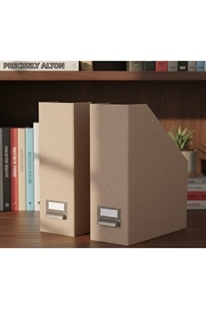 IKEA منظم ملفات تي جوج 2 لي مع مقابض - منظم ملفات من الورق المقوى الصلب باللو...