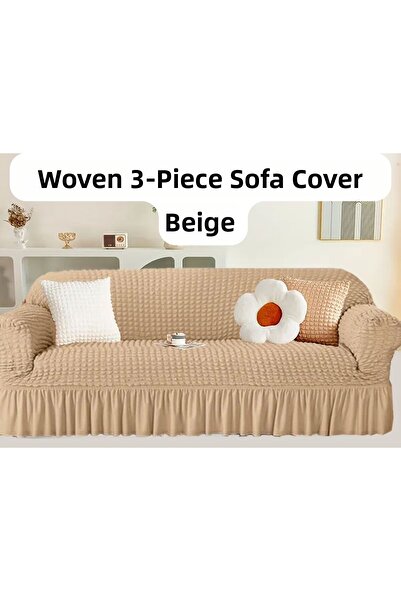 ARTUÇ غطاء أريكة قابل للتحويل إلى سرير لثلاثة أشخاص، مرن وقياسي