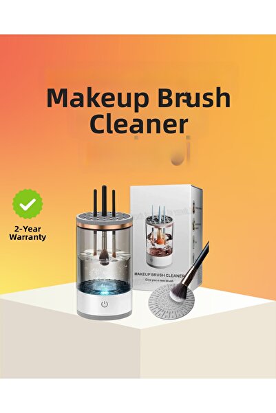 teknotrust Preminium Hygienic and Fast Makeup Brush Washing and Drying Device