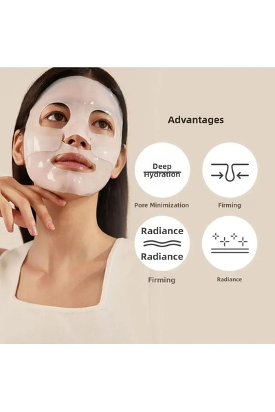 ela777 Bio Transparent Collagen Facial Mask Korea Beauty Products 1Pc