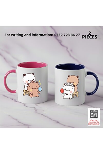 Ceymas Hediyelik 2-Piece Valentine's Day Special Series Gift Dudububu Birthda...