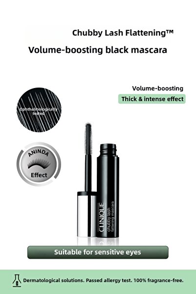 Clinique Chubby Lash Fattening Volumizing Mascara - 10ml - Bristle Brush