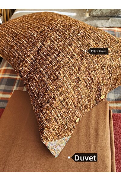 Sarev 100% Cotton Flannel Double Bed Sheet Set