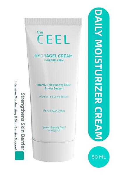 The Ceel كريم جل مرطب مكثف وداعم لحاجز البشرة بحمض الهيالورونيك والبانثينول 5...