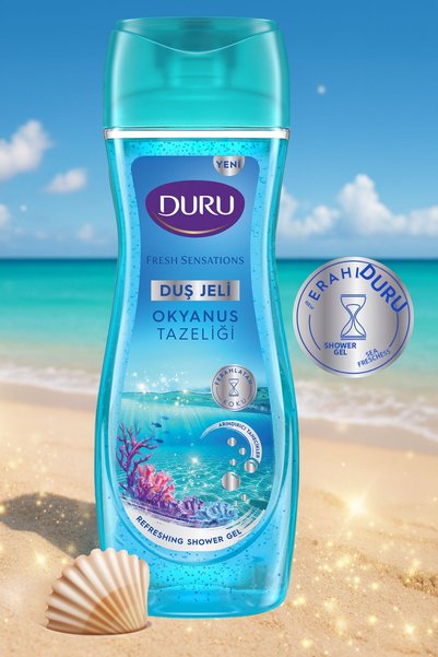 Duru جل الاستحمام فريش سينسيشنز أوشن فريشنيس 4×450 مل