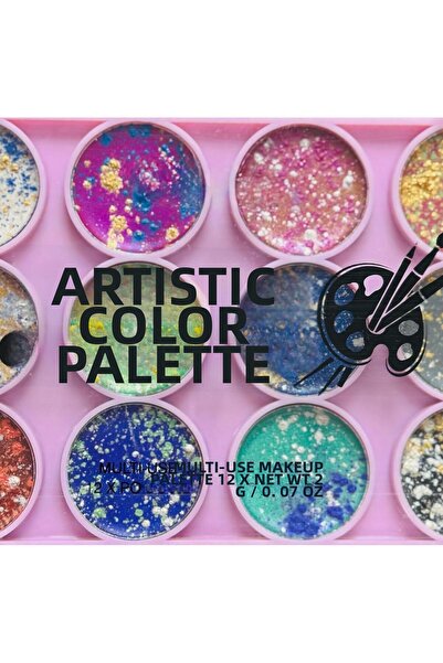 Forface لوحة ظلال عيون كريمية فنية ملونة مكونة من 15 لونًا