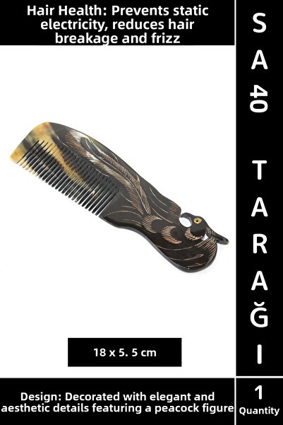 Wintoup Συμπαγής Τσάντα Χτένα μαλλιών για μεγάλα μαλλιά που μειώνει το σπάσιμ...