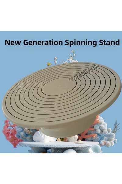 hediyehobihersey New Generation Plastic Rotatable Cake Display and Presentati...