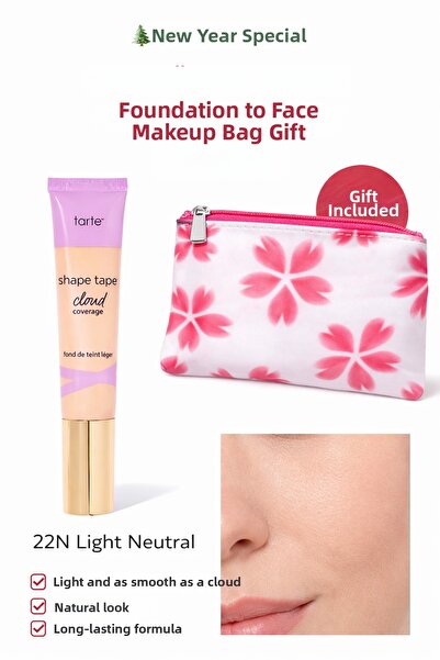 SEPHORA Foundation 22N Light Neutral + Makeup Bag Gift