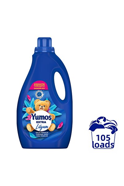 Yumoş Extra Concentrated Fabric Softener Lilyum 105 Washes 2520ml X1