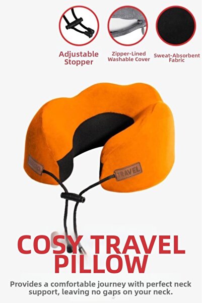 Viscofoam Pernă de călătorie turcească ortopedică - Suport pentru gât Visco |...